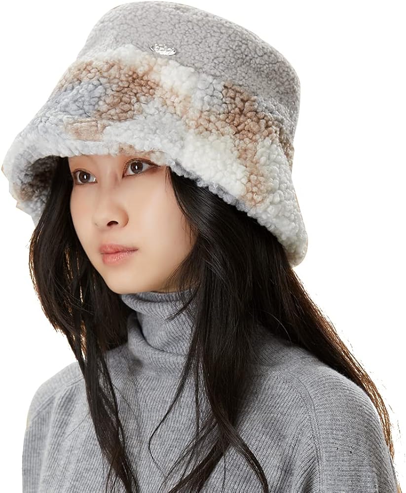 Fleece talvi ämpäri hattu