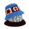 Crochet Knit Retro Winter Bucket Hat KB01 (4)