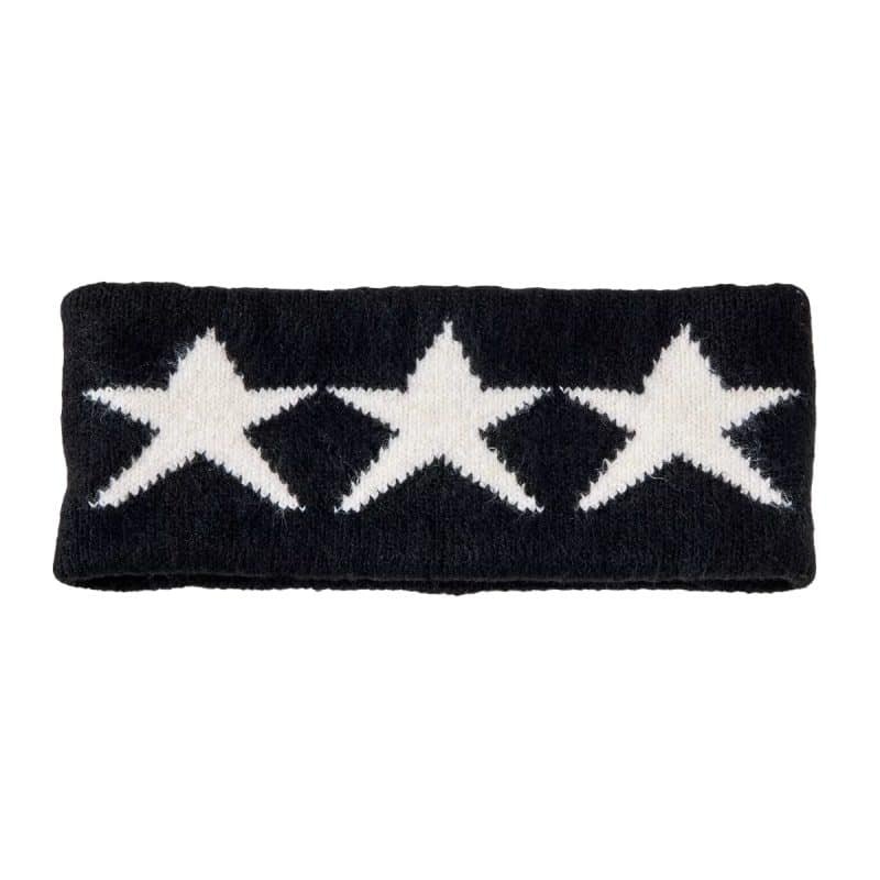 Jacquard Knitted Star Headband WAH01 (1)