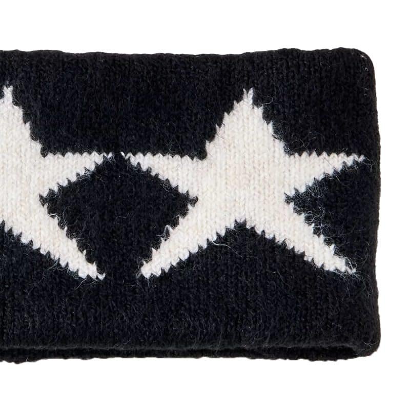 Jacquard Knitted Star Headband WAH01 (2)