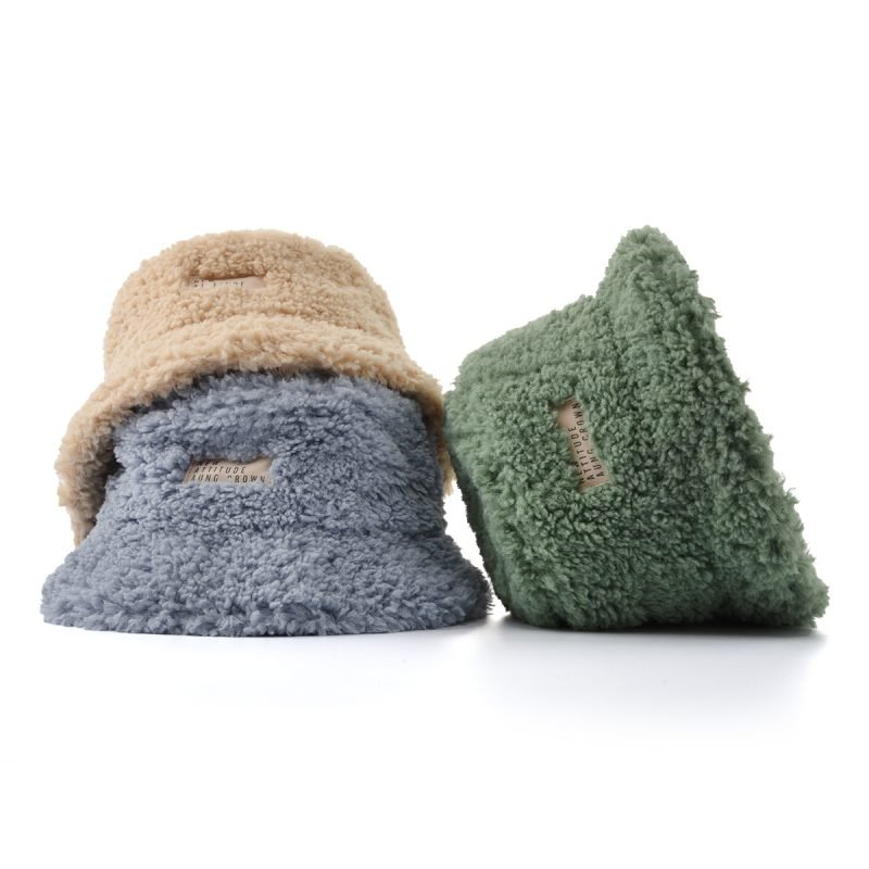 Plush Winter Bucket Hats SFA-210408-1 (8)