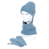 Winter 3-Piece Set Beanie + Scarf + Mittens WA01 (3)