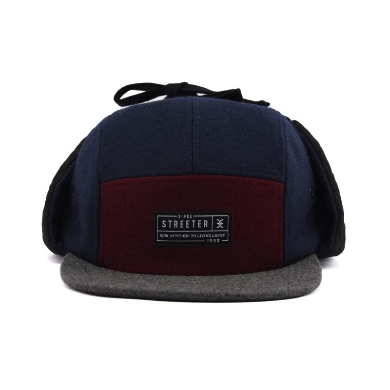 Winter 5 Panel Hats with Earflaps SFA-210425-1 (1)