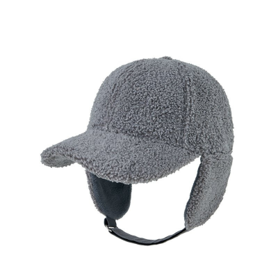 Winter Baseball Caps with Earflaps WH04 (4)