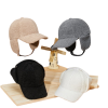 Winter Baseball Caps with Earflaps WH04 (6)