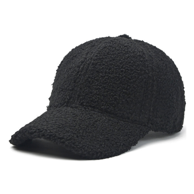 6 Panel Plush Winter Baseball Caps Ww2410-05 (3)