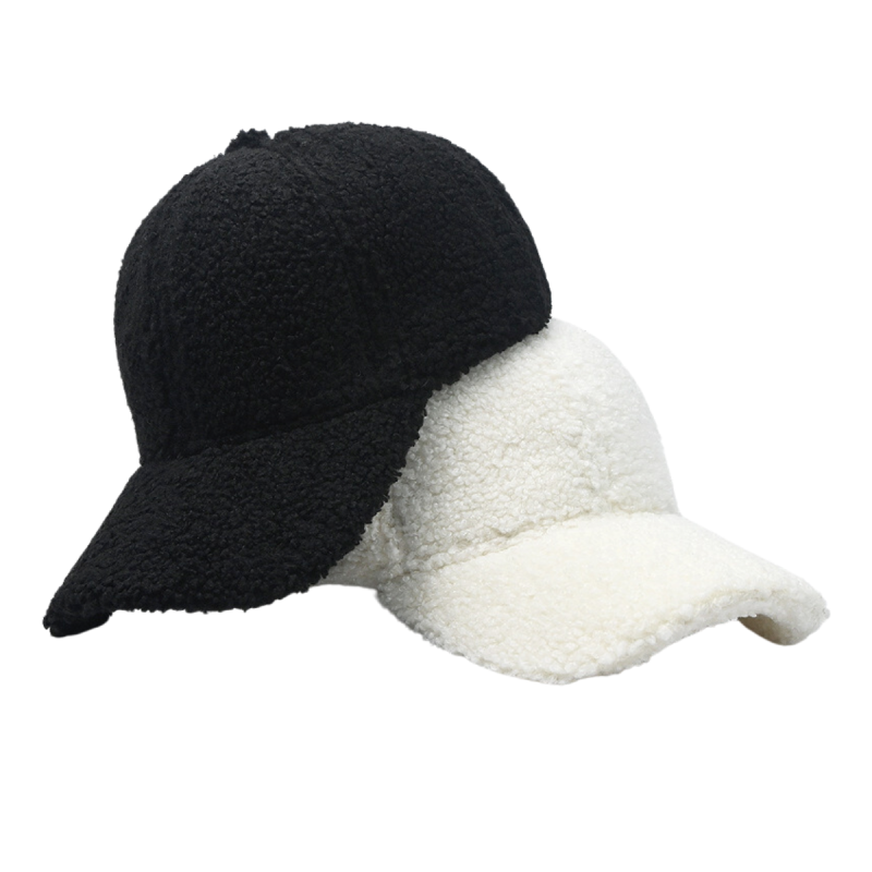 6 Panel Plush Winter Baseball Caps Ww2410-05 (6)