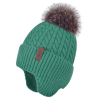 Cashmere Pompom Earflap Beanies We2014-01 (2)