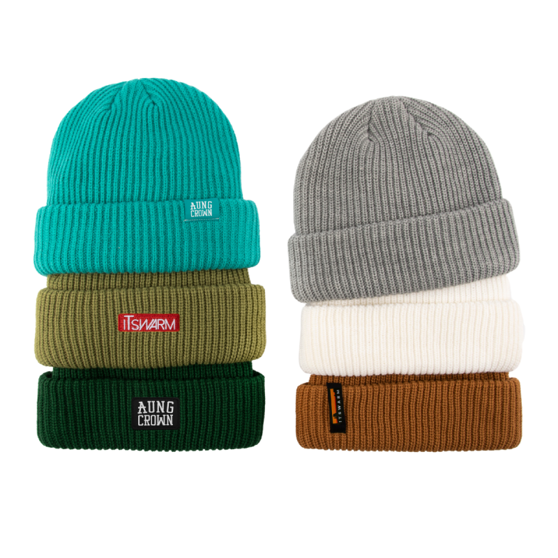 Custom Plain Cuffed Beanies BB-230922-2 (1)