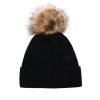 Custom Woven Patch Pompom Beanie PB-F0003 (5)