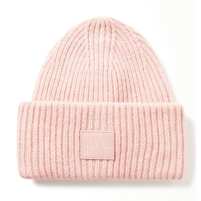 Embroidered Patch Plain-Colored Cuffed Beanies Wb2410-17 (5)