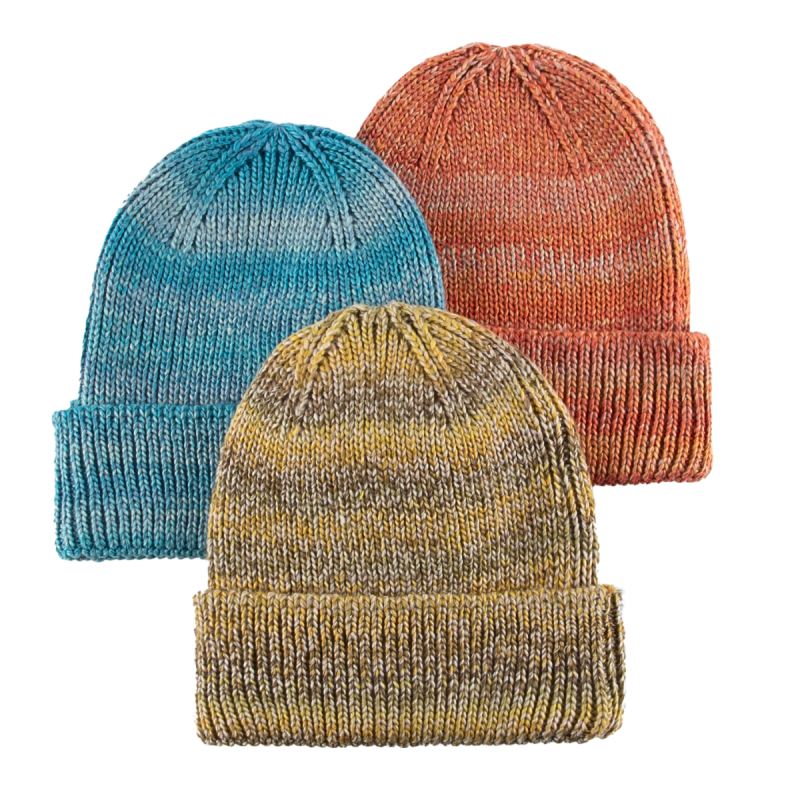 Jacquard Knit Soft Cuffed Beanies BB-231017-4 (4)