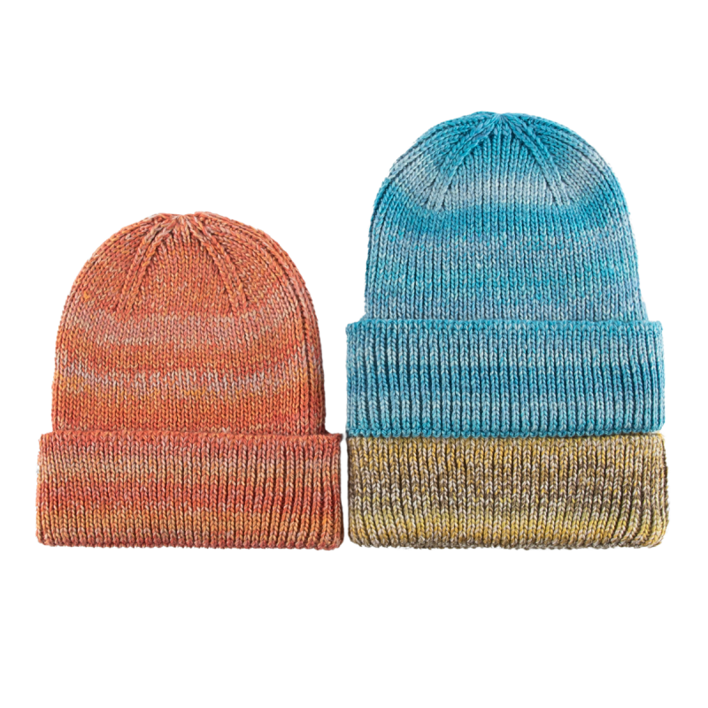Jacquard Knit Soft Cuffed Beanies BB-231017-4 (5)