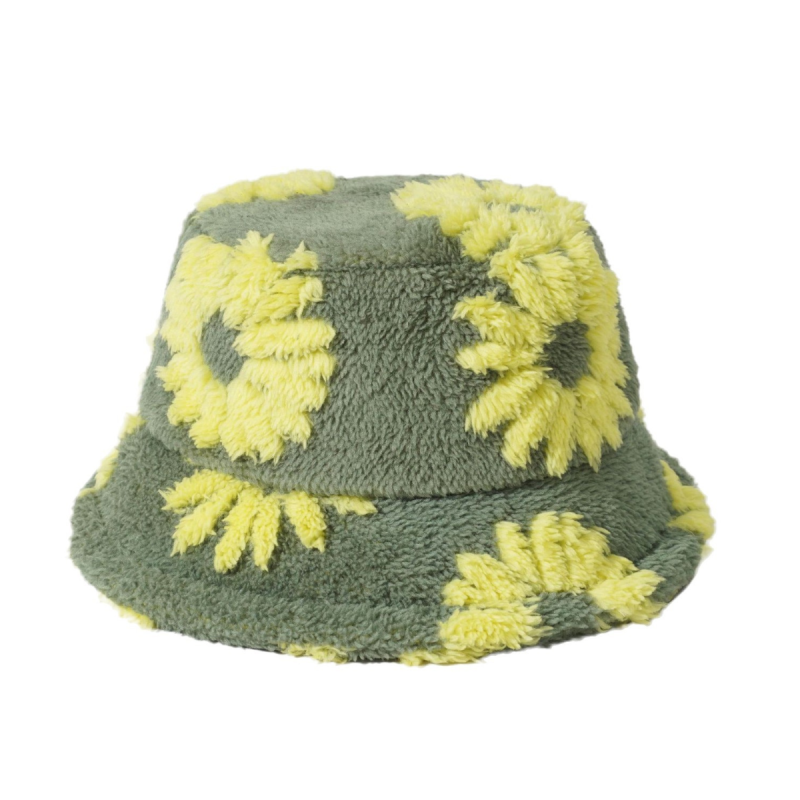 Jacquard Winter Fur Bucket Hats Wwbh2410-02 (3)