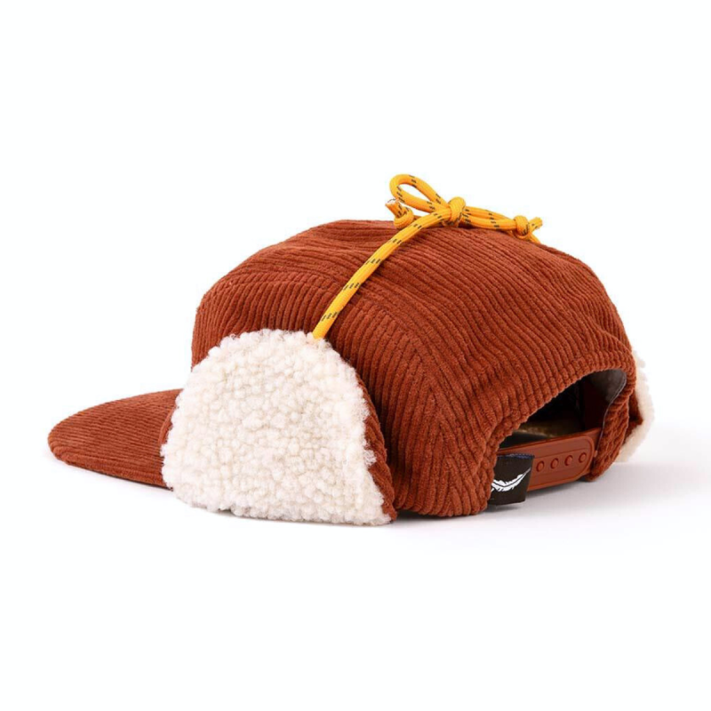 Kids Corduroy Winter Hats with Earflaps Wkwh2410-1 (2)