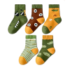 Little Kids Cute Pattern Crew Socks Wk2410-06 (2) Little Kids Cute Pattern Crew Socks Wk2410-06 (2)