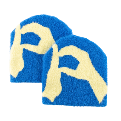 Mohair Two-Tone Jacquard Cuffless Beanie BS-231017-1 (3)