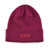 Plain Woven Patch Cuffed Beanies KN2011301 (3)