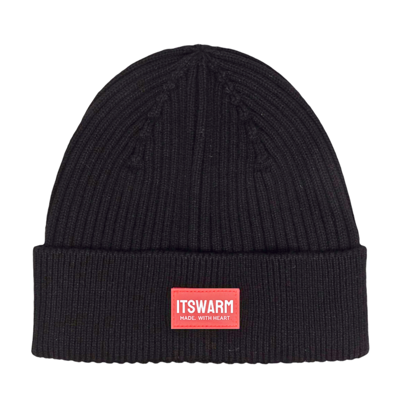 Silicone Patch Plain Cuffed Beanies Wb2410-18 (2) Silicone Patch Plain Cuffed Beanies Wb2410-18 (2)