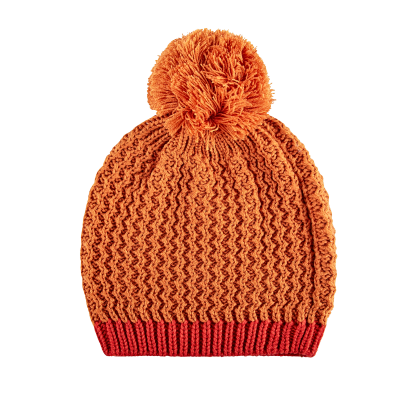 Two-TonePlain Pompom Beanies SFA-230829-12 (1)