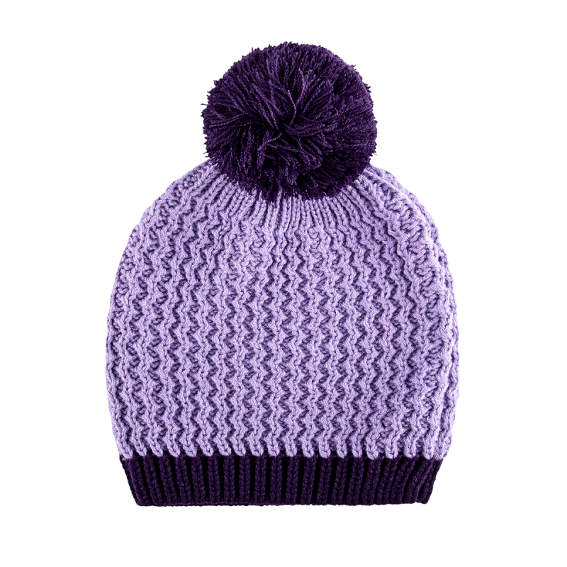 Two-TonePlain Pompom Beanies SFA-230829-12 (2)