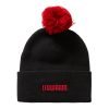 Two-tone Embroidered Pompom Beanies Wb2410-20 (1)