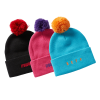 Two-tone Embroidered Pompom Beanies Wb2410-20 (1)