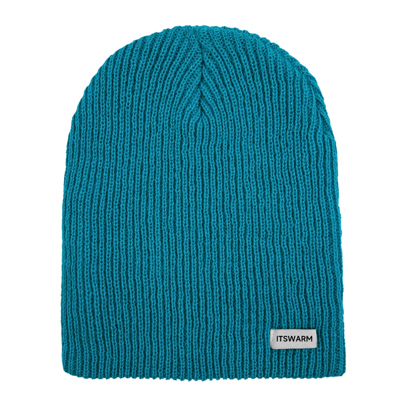 Woven Label Cuffless Slouchy Beanies Wb2410-19 (3)