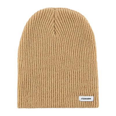 Woven Label Cuffless Slouchy Beanies Wb2410-19 (7)
