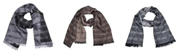 Armani scarves