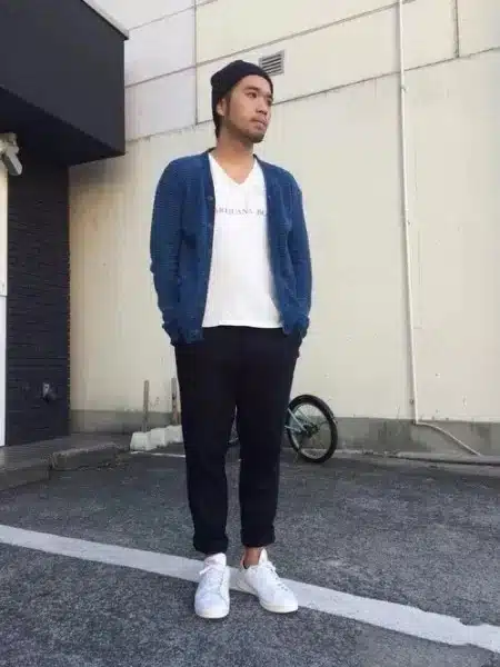 beanie-cardigan-1 Beanie + Cardigan