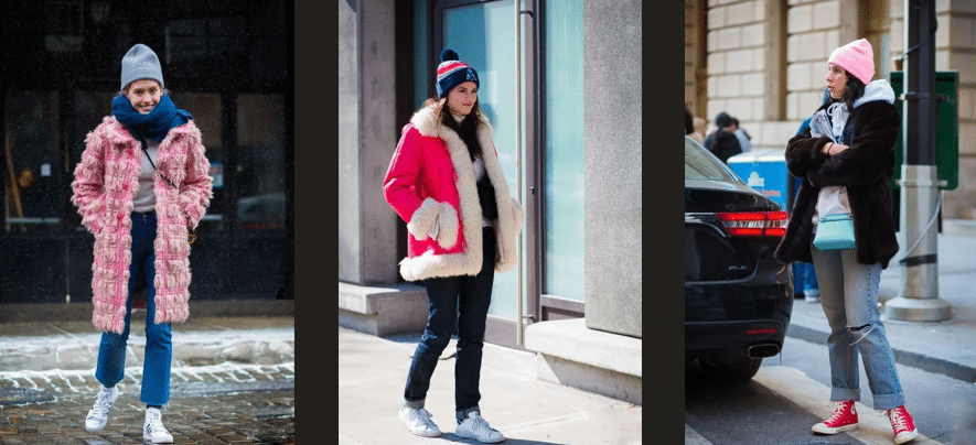 Beanie + Fur Coats