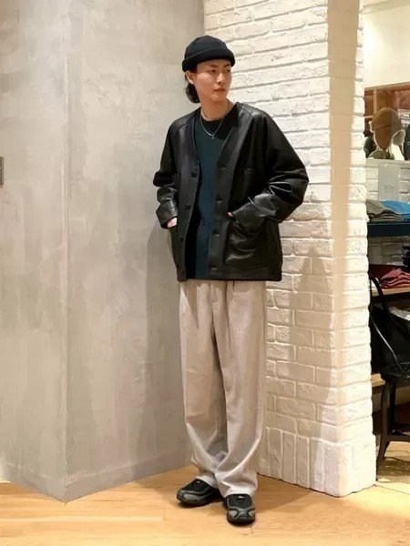 Beanie + Jacket without Collar