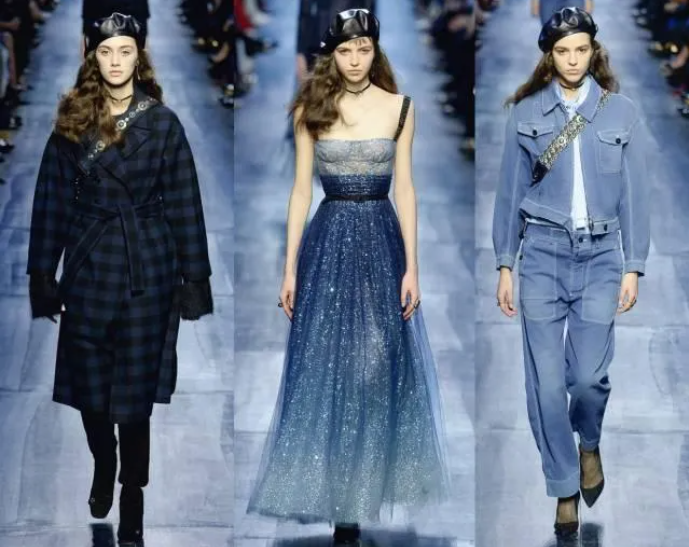 beret on the Dior show