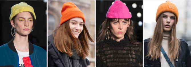 bright color beanies
