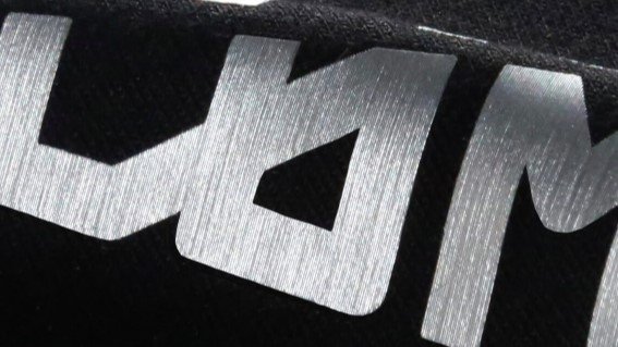 Brushed Silver Heat Transfer