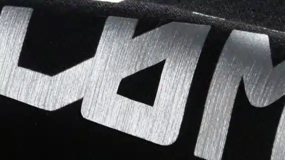Brushed Silver Heat Transfer