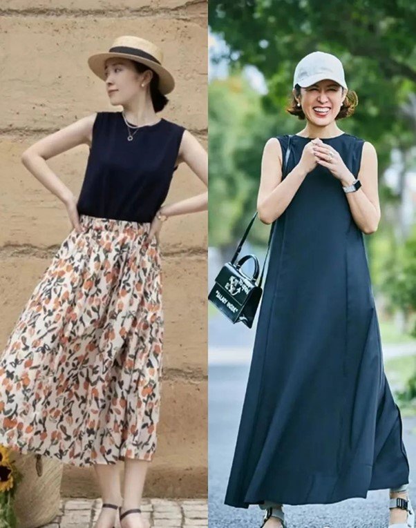 Choose the hat according to the dress style