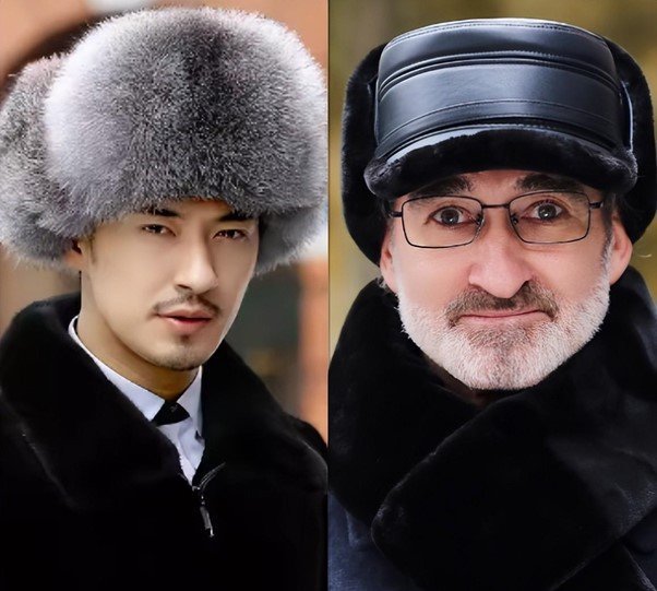 Coordinated the face shape with the hat