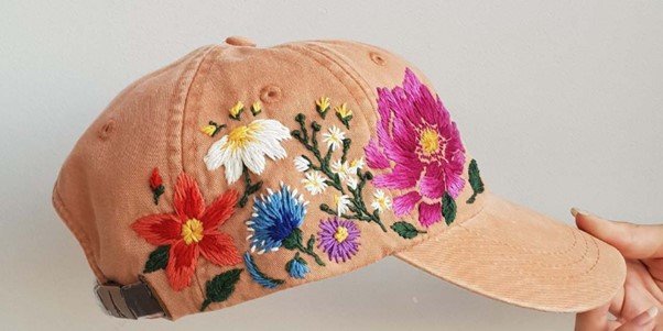 vollständig bestickte Baseballkappen Fully embroidered baseball caps