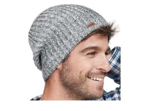 hand-knitted beanie