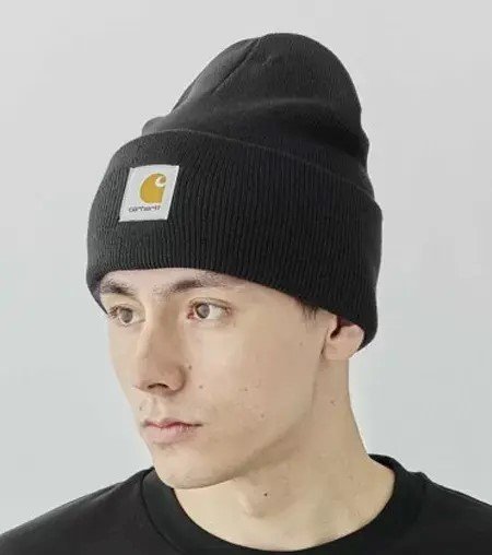 high-top cuffed beanie