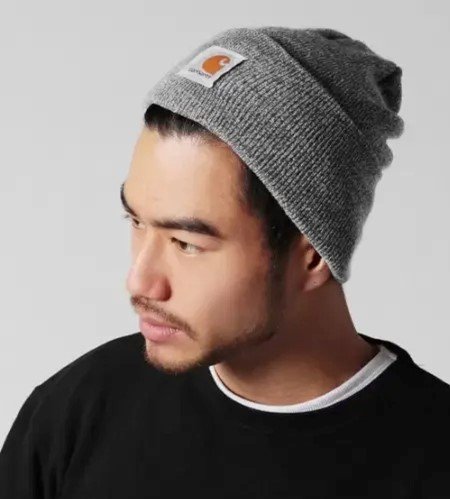How to show off bangs with a beanie