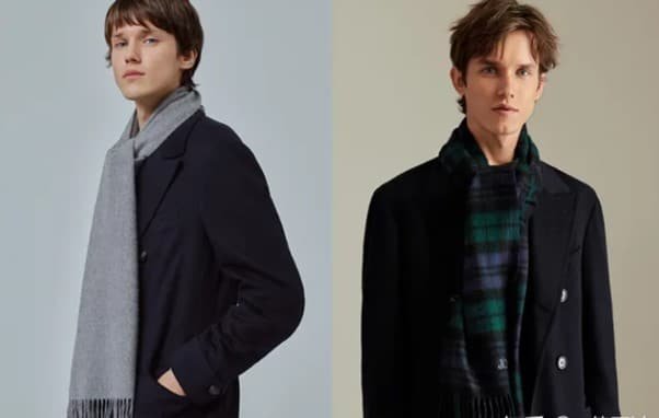 Johnstons of Elgin scarves for men