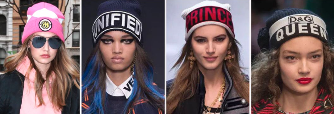 knitted hats with funny slogans