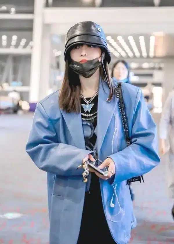 leather bucket hats