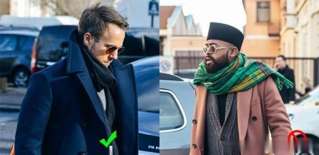 men's winter scarf