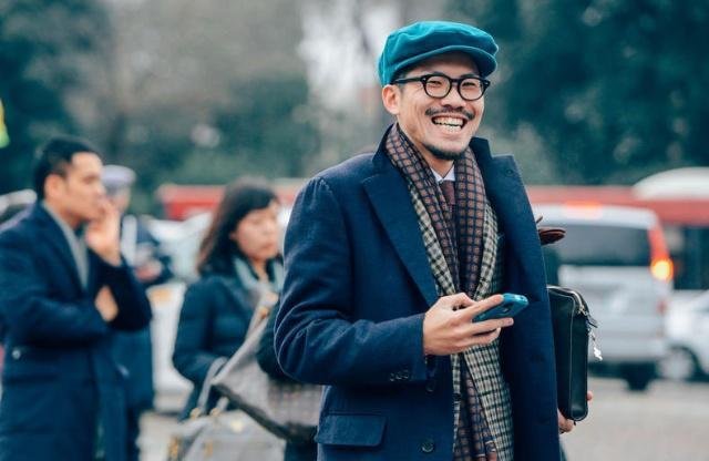 men's winter scarf