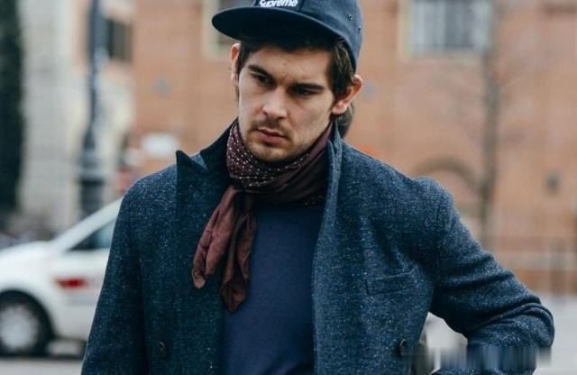 men's winter scarf