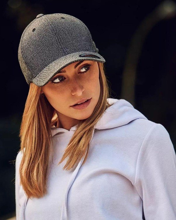 Never tie all your hair up when wearing a baseball cap